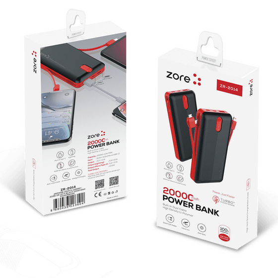 Zore ZR-2014 20000 Mah Powerbank