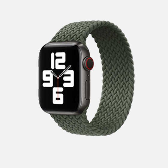 Apple Watch 38mm KRD-32 Sağlam Hasır Örgü Small Kordon