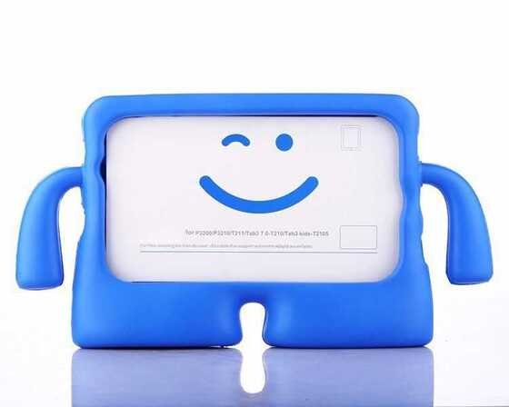 Apple iPad 10.2 Figürlü Silikon Çocuk Tablet Stand Kılıf