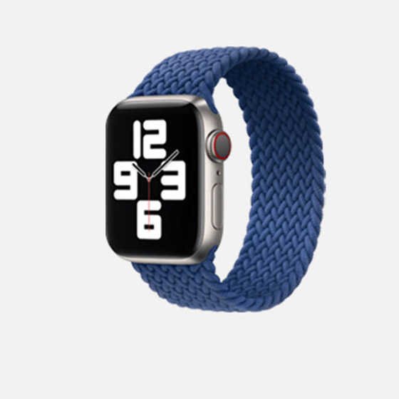 Apple Watch 40mm KRD-32 Sağlam Hasır Örgü Medium Kordon