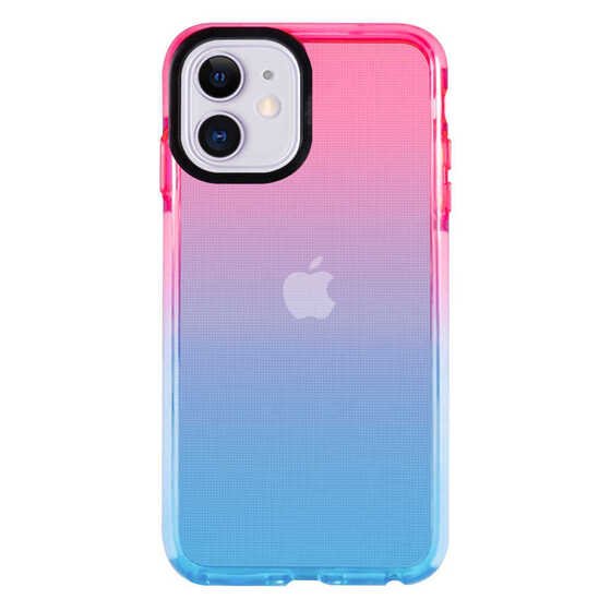 Apple iPhone 11 Kılıf Şeffaf Soft Kenar Tırtıklı Tasarım Silikon