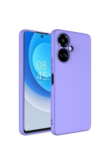 Tecno Camon 19 Pro Kılıf Lansman Tasarım İç Yüzeyi Kadife Silikon