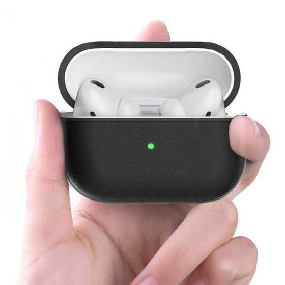 Apple Airpods Pro Kılıf Wiwu Calfskin Kılıf