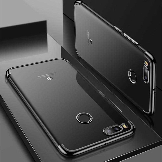 Xiaomi Mi 5x / A1 İnce Köşeleri Renkli Şeffaf Kaliteli Kılıf