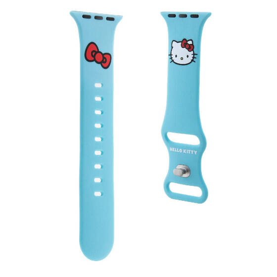 Watch 38mm Uyumlu Kordon Hello Kitty Orjinal Lisanslı Logolu Fiyonk & Kitty Head Yumuşak Strap Kayış