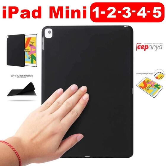 Apple iPad Mini 1 2 3 4 5 Mat Soft Kalite Silikon Tablet Kılıf