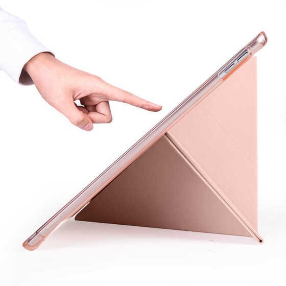 Apple iPad Pro 10.5 (7.Nesil) Kılıf Kalem Bölmeli Standlı Smart Cover