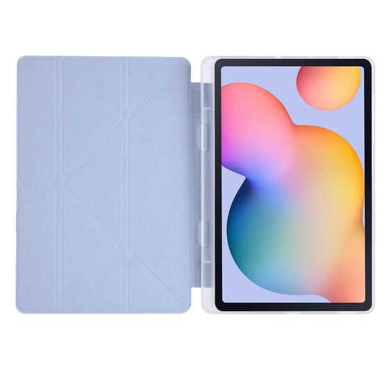 Galaxy Tab S6 Lite P610 Kılıf Kalem Bölmeli Standlı Smart Cover