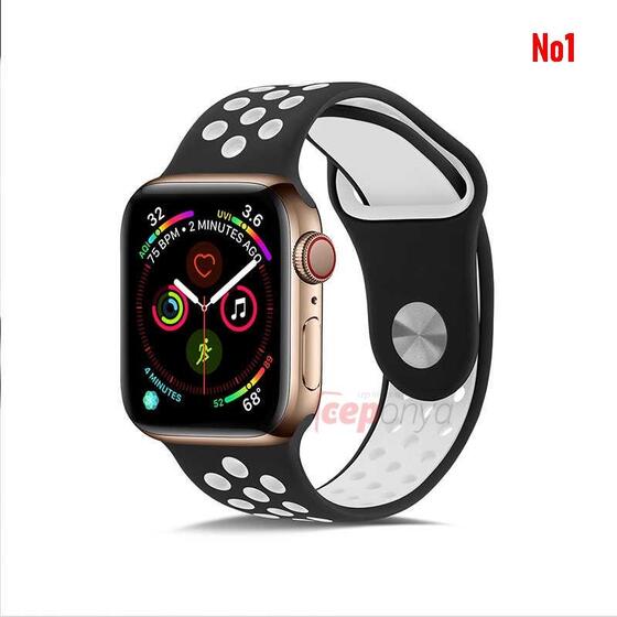 Apple Watch 42-44 mm KRD-02 Silikon Kordon