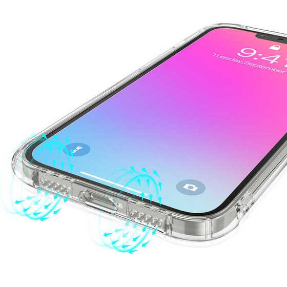 Apple iPhone 13 Pro Max Kılıf Kajsa Transparent Kapak