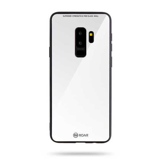 Galaxy S9 Plus Kılıf Parlak Sert Roar Mira Glass Kapak