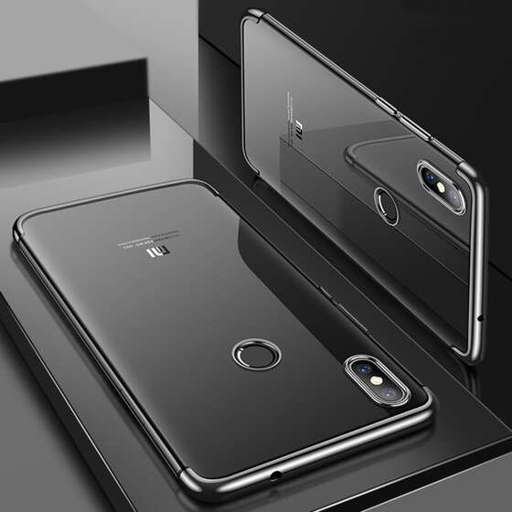 Xiaomi Redmi Note 5 Pro Köşeleri Renkli Şeffaf Kaliteli Kılıf