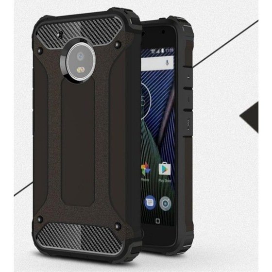 Lenovo Moto G5S Silikon Armor Hybrid Zırh Kılıf