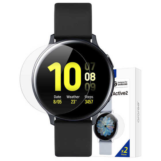 Galaxy Watch Active 2 44mm Araree Pure Diamond Pet Ekran Koruyucu