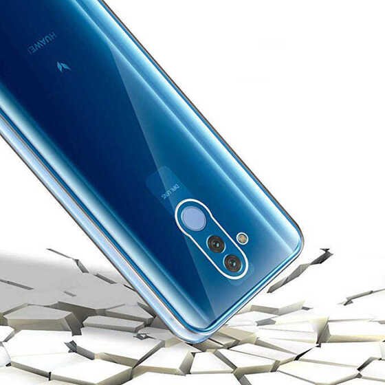 Huawei Mate 20 Lite Kılıf 360 Tam Koruma Şeffaf Silikon