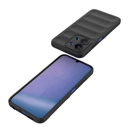 Redmi 15C 4G Kılıf Esnek TPU Oyuklu Arka Yüzey Tasarımlı Etnik Silikon Kapak