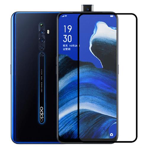 Oppo Reno 2Z Zore Kenarları Kırılmaya Dayanıklı Cam Ekran Koruyucu