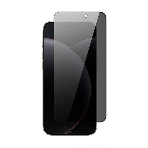 iPhone 17 Pro Premium Privacy Hayalet Ekstra Korumalı Tam Kaplayan Cam Ekran Koruyucu