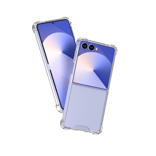 Galaxy Z Flip 7 Kılıf Köşeleri Airbagli Anti Shock Silikon