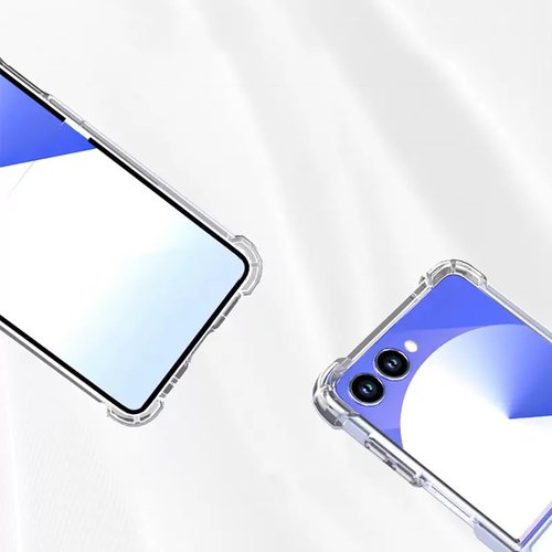 Galaxy Z Flip 7 Kılıf Köşeleri Airbagli Anti Shock Silikon