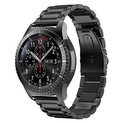 Huawei Watch Gt/Gt2/Gt2e/Gt2 Pro/Gt3/Gt3 Pro/Watch 3 / 3 Pro Metal Katlamalı Çelik Kordon 46mm