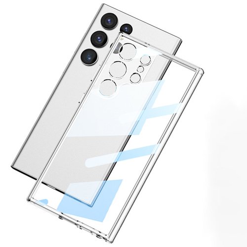 Galaxy S26 Ultra Kılıf İnce ve Esnek Şeffaf Süper Silikon