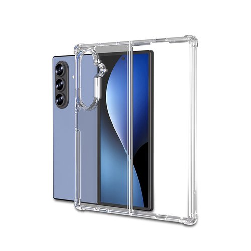 Galaxy Z Fold 7 Kılıf Köşeleri Airbagli Anti Shock Silikon