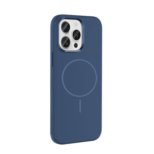 iPhone 15 Pro Max Kılıf MagSafe Şarj Özellikli Metal Kamera Çerçeveli Edi Silikon Kapak