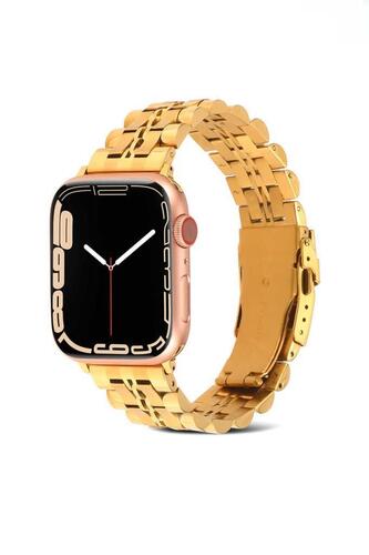 ​​​Apple Watch Ultra 49mm KRD-54 Metal Klipsli Tasarım Kordon