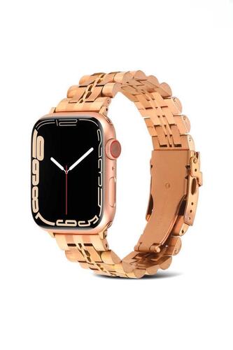 ​​​Apple Watch Ultra 49mm KRD-54 Metal Klipsli Tasarım Kordon