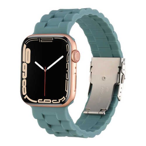 Apple Watch Ultra 49mm Renkli ​​​​KRD-72 Silikon Strap Kayış