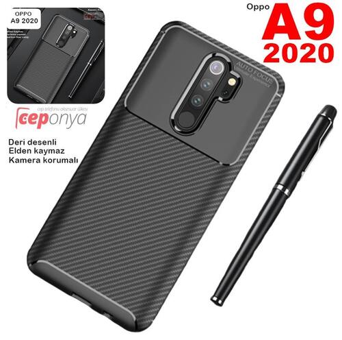 Oppo A9 2020 Kamera Korumalı Elde Kaymayan Ultra Koruma Kılıf