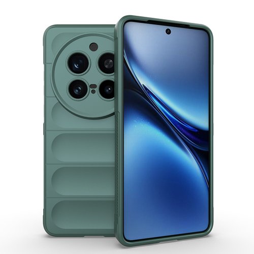 Vivo X200 Pro Kılıf Esnek TPU Oyuklu Arka Yüzey Tasarımlı Etnik Silikon Kapak