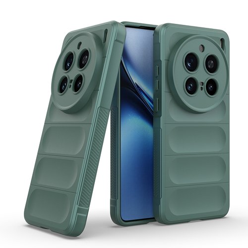 Vivo X200 Pro Kılıf Esnek TPU Oyuklu Arka Yüzey Tasarımlı Etnik Silikon Kapak