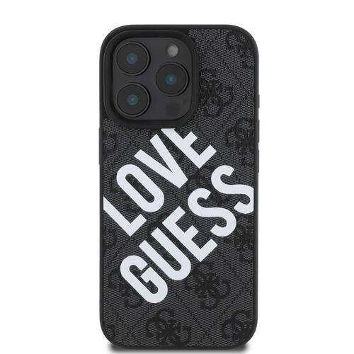 Apple iPhone 16 Pro Max Kılıf Guess Orjinal Lisanslı Big Love Guess Kapak