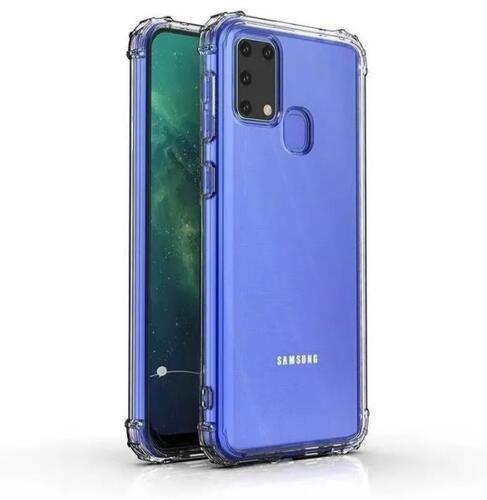 Galaxy M31 Köşeleri Airbagli Antişok Ultra Koruma Şeffaf Kılıf