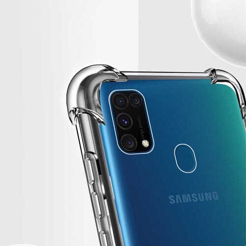 Galaxy M31 Köşeleri Airbagli Antişok Ultra Koruma Şeffaf Kılıf