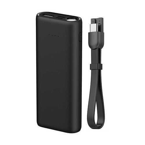 Wiwu Firefly 10000 Mah Type-C El Feneri Kendi Kablolu Powerbank