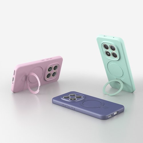 Redmi Note 15 Pro Kılıf Magsafe Şarj Özellikli Standlı Sensitive Touch Samara Kapak