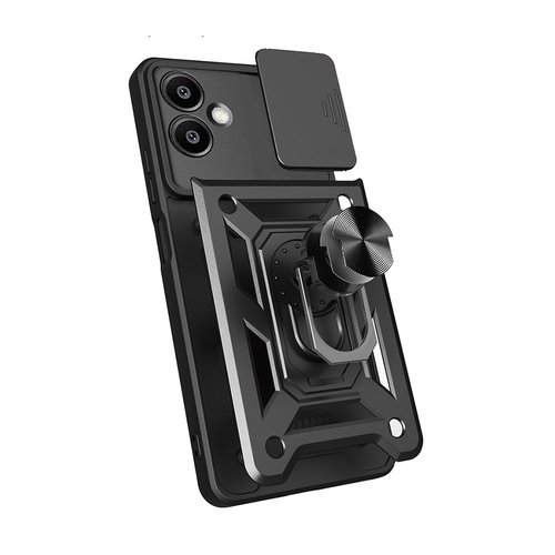 Galaxy A06 Kılıf Magnetik Standlı Kamera Korumalı Sürgülü Vega Kapak