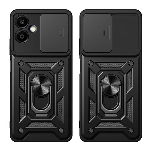 Galaxy A06 Kılıf Magnetik Standlı Kamera Korumalı Sürgülü Vega Kapak