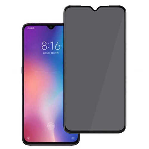 Oppo A12 Ekran Koruyucu Hayalet New 5D Privacy Cam Koruyucu