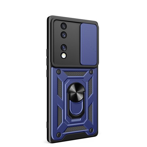 Honor 70 Kılıf Magnetik Standlı Kamera Korumalı Sürgülü Vega Kapak