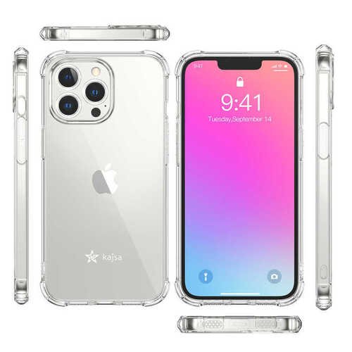 Apple iPhone 13 Pro Kılıf Kajsa Transparent Kapak