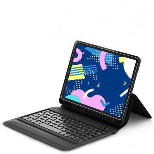 Apple iPad Pro 11 2020 Wiwu Keyboard Folio Kablosuz Klavyeli Kılıf