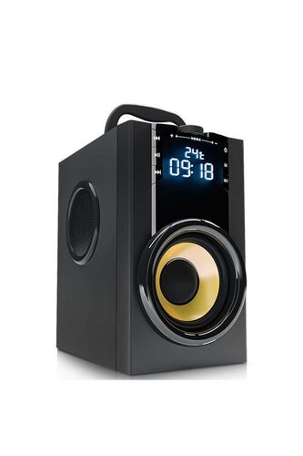 Sa-q32s Taşınabilir Kablosuz Bluetooth Hoparlör Party Speaker - Çift Mikrofonlu - Kumandalı