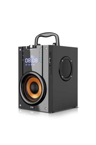 Sa-q32s Taşınabilir Kablosuz Bluetooth Hoparlör Party Speaker - Çift Mikrofonlu - Kumandalı