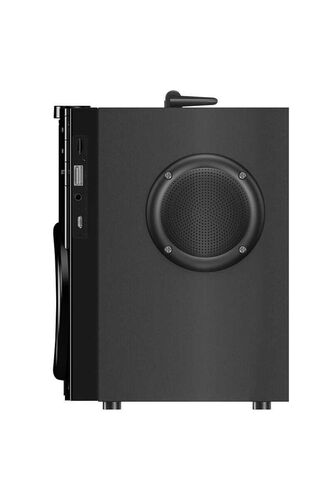 Sa-q32s Taşınabilir Kablosuz Bluetooth Hoparlör Party Speaker - Çift Mikrofonlu - Kumandalı