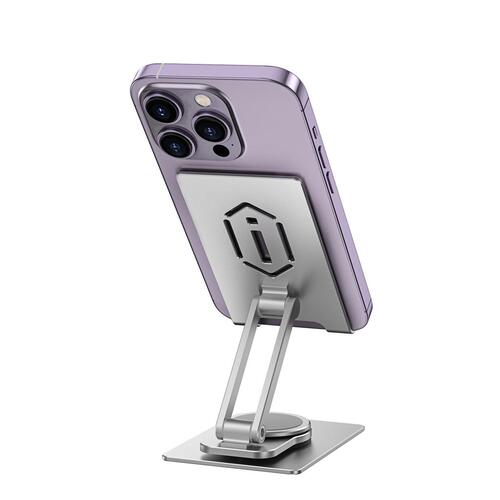 Wiwu ZM107 Taşınabilir Katlanabilir 360 Dönebilen Metal Telefon ve Tablet Standı