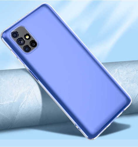 Galaxy M51 Kılıf Kamera Korumalı Süper Silikon Kapak